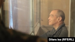 Тохтар Тулешов в суде. Шымкент, 1 ноября 2017 года.