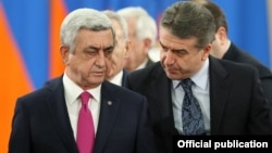 Սերժ Սարգսյան և Կարեն Կարապետյան, արխիվ 