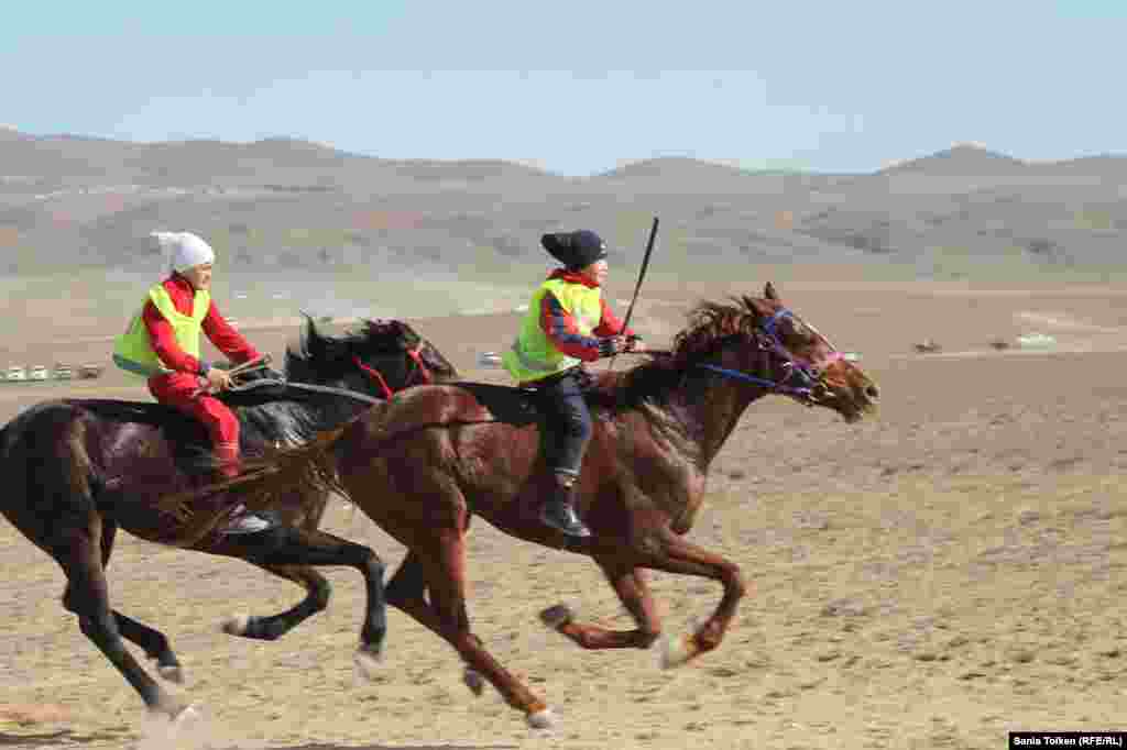 Участники байги.