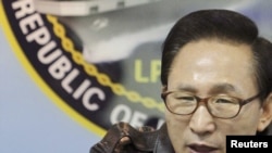 Günorta Koreýanyň prezidenti Lee Mýung-bak “Demirgazyk Koreýanyň ýene bir mümkin prowokasiýasyna taýýarlyk görüp, hüşgärligi elden bermeli däl" diýdi.