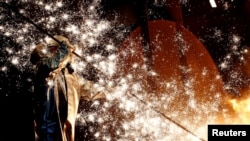 Вытворчасьць сталі. Ілюстрацыйнае фота