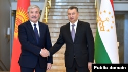 Адылбек Касымалиев и Кохир Расулзода, Душанбе (Таджикистан), 4 марта 2025 г.