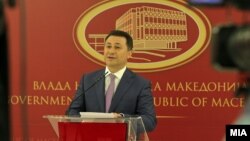 Embattled Macedonian Prime Minister Nikola Gruevski