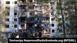 Наслідки одного з попередніх російських ударів у Запоріжжі, фото ілюстративне