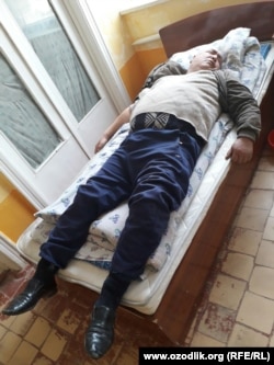 59-летний Олим Мустафаев в районной больнице.