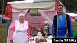 Кистем авылыннан Касыймовларның милли чатыр-йорты