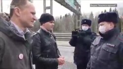 Полиция задержала автоколонну "Альянса врачей"