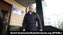 Керівник Спеціалізованої антикорупційної прокуратури Назар Холодницький прибув на допит в Генпрокуратуру. Київ, 3 квітня 2018 року