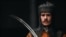 Belarus - Viciebsk reenactors over 8 years engage in fencing, Viciebsk, 30Jan2020