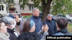 Башкортстан башлыгы Радий Хәбиров. Архив фотосы