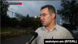 Armen Martirosian was arrested on July 29 along with two other leading members of the party and an opposition activist.