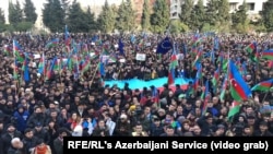 Ադրբեջան - Քաղբանտարկյալներին ազատ արձակելու պահանջով ցույց Բաքվում, արխիվ
