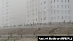 Aşgabadyň Parahat-7 etrapçasynda düşürilen surat