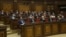 Armenia - Deputies from the Republican Party of Armenia at a parliament session in Yerevan 28 February 2018.