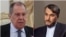 Ռուսաստանի արտգործնախարար Սերգեյ Լավրով և Իրանի արտգործնախարար Հոսեյն Ամիր Աբդոլահիան