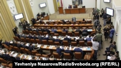 На сесії Запорізької міськради, 28 лютого 2017 року