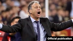 Հայաստանի ֆուտբոլի ազգային հավաքականի նորանշանակ գլխավոր մարզիչ Խոակին Կապառոս, արխիվ