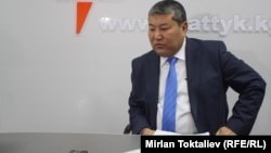 Мэр Оша Мелис Мырзакматов.