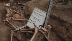 На Донеччині поховали останки 43 бійців радянської армії (відео)