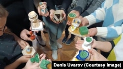 Вироби дітей, створені у арт-студії Уварових 