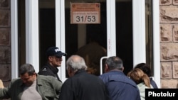 Ընտրատեղամաս Գյումրիում, 30-ը մարտի, 2025թ.