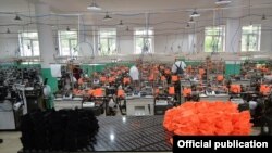 Armenia - A new textile factory in Tavush province, 6Jun2017.