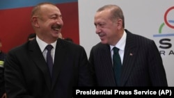 Թուրքիայի նախագահ Ռեջեփ Էրդողան և Ադրբեջանի նախագահ Իլհամ Ալիև, արխիվ