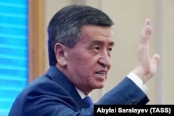 Сооронбай Жээнбеков. Октябрь 2020 года