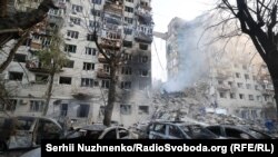 Київ після чергового російського удару, 17 червня 2025 року 