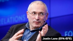 ՅՈՒԿՕՍ-ի այժմ նախկին ղեկավար Միխայիլ Խոդորկովսկի, արխիվ