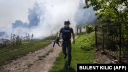 Ukrayna, AFP-in jurnalisti Baxmut bölgəsində,  31 iyul 2022