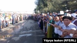 Открытие КПП "Достук"