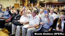 Съезд ПАРНАС. Голосование "за"