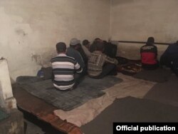 Приемник-распределитель ГУВД Бишкека.