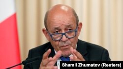 French Foreign Minister Jean-Yves Le Drian (file photo)