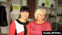 Галина Волкова (у) һәм Эльмира Низамбиева