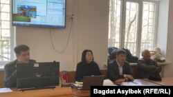 Участники судебного процесса по делу о гибели жителей Алматы во время Январских событий в начале 2022 года. 25 декабря 2024 года