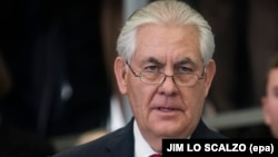 ABŞ-nyň döwlet departamentiniň başlygy Reks Tillerson 