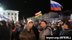 У Сімферополі відзначають річницю анексії Криму «Кримську весну»