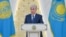 Kazakhstan - Kassym-Zhomart Tokayev, the president of Kazakhstan during the ceremony of accepting credentials from ambassadors of a number of states. Nur-Sultan, 8 September 2021