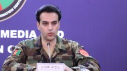 روح‌الله احمدزی، سخنگوی وزارت دفاع افغانستان