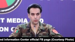 روح‌الله احمدزی سخنگوی وزارت دفاع افغانستان
