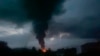 Nagorno-Karabakh - This grab taken from video distributed by Siranush Sargsyan's Twitter account on Sept. 25, 2023, shows smoke rising after a fuel depot explosion near Stepanakert.