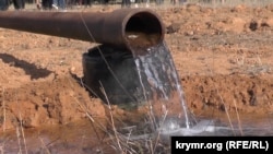 Відкриття артезіанської свердловини у селі Новосільське, Чорноморський район, Крим, осінь 2019 року