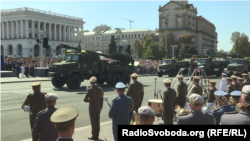 САУ «Богдана» під час параду у Києві у 2018 році