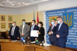 Очільник МВС Арсен Аваков 12 червня був серед посадовців, які приїхали у Запоріжжя представляти нового очільника ОДА