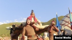 “Так мураскери” тасмасы тартылып жаткан учур. 2021-жыл.