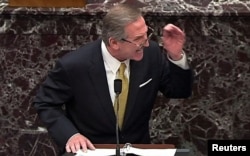 Доналд Трамптын адвокаты Майкл Ван дер Вин сүйлөөдө. 12.2.2021.