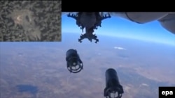 Сирияга бомба таштап аткан орус учагы. 5-октябрь