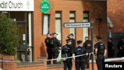 Паліцыя на месцы нападу, 15 кастрычніка